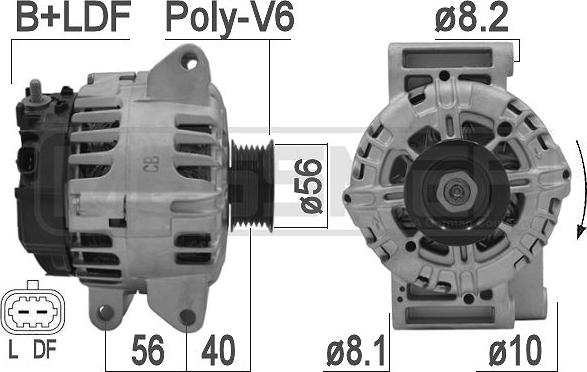 ERA 209147 - Alternator www.molydon.hr