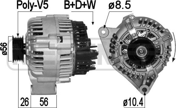 ERA 209159 - Alternator www.molydon.hr