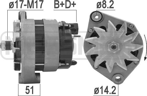 ERA 209163 - Alternator www.molydon.hr