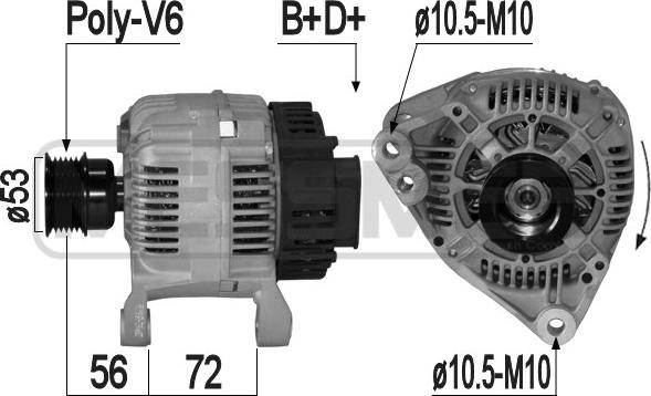 ERA 209162 - Alternator www.molydon.hr