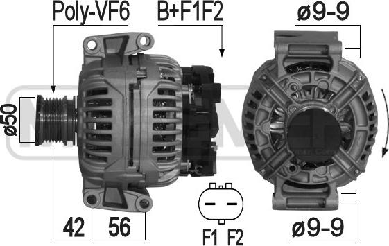 ERA 209101A - Alternator www.molydon.hr