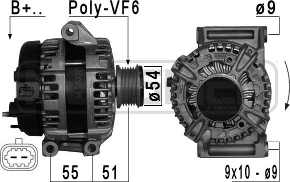 ERA 209119 - Alternator www.molydon.hr