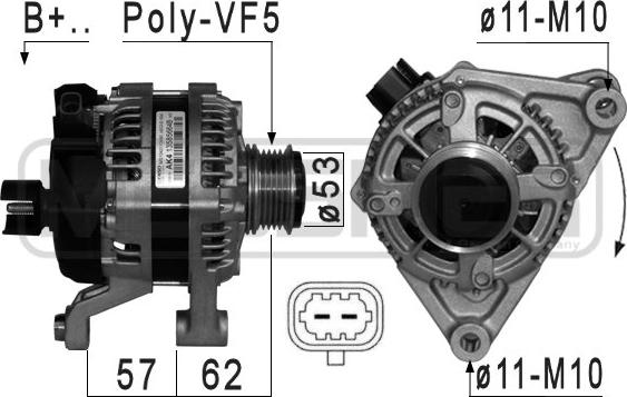 ERA 209114 - Alternator www.molydon.hr