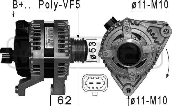 ERA 209115 - Alternator www.molydon.hr