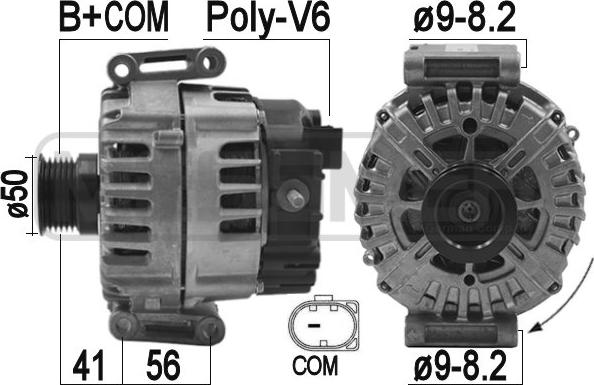 ERA 209188 - Alternator www.molydon.hr