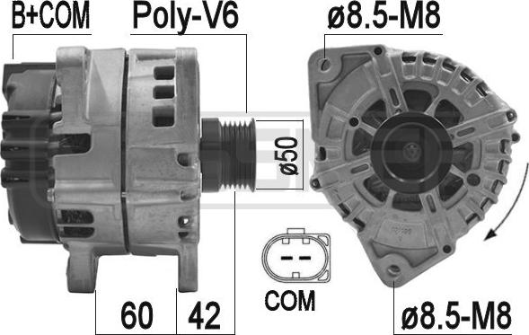 ERA 209187 - Alternator www.molydon.hr