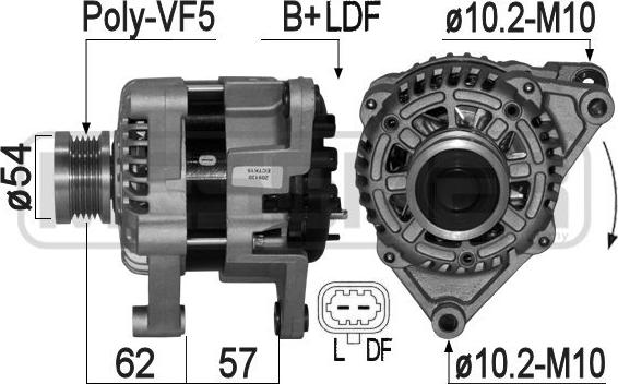 ERA 209130 - Alternator www.molydon.hr