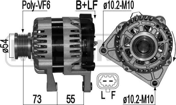 ERA 209131 - Alternator www.molydon.hr