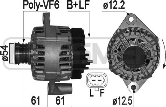 ERA 209138 - Alternator www.molydon.hr