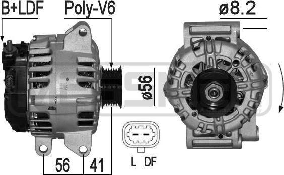 ERA 209132 - Alternator www.molydon.hr