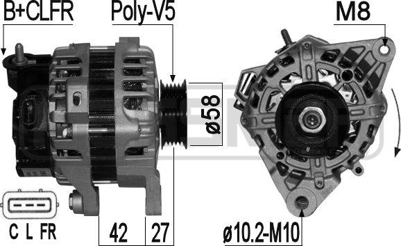 ERA 209124 - Alternator www.molydon.hr