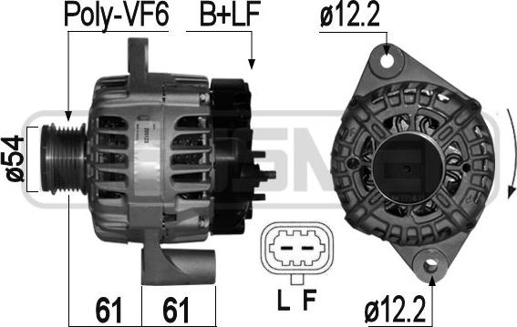 ERA 209123 - Alternator www.molydon.hr