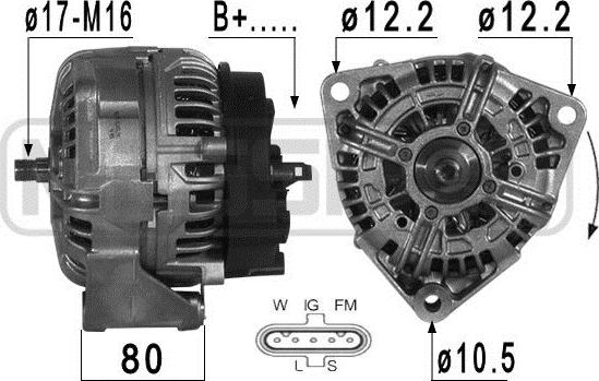 ERA 209122 - Alternator www.molydon.hr