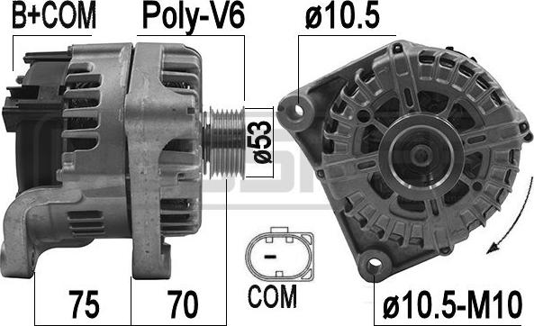 ERA 209171 - Alternator www.molydon.hr