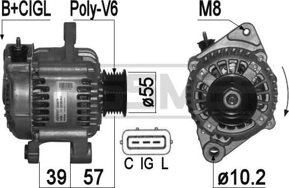 ERA 209395 - Alternator www.molydon.hr