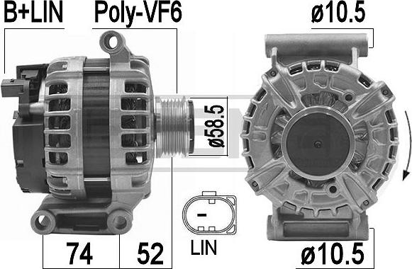 ERA 209397 - Alternator www.molydon.hr