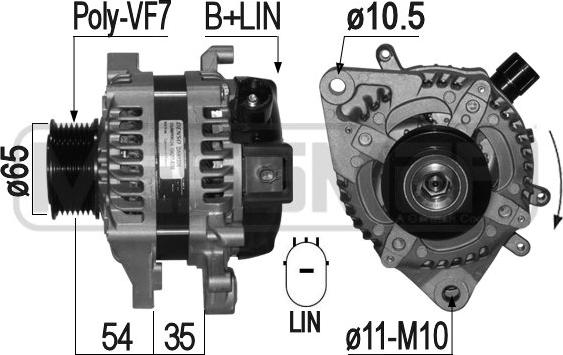 ERA 209300 - Alternator www.molydon.hr