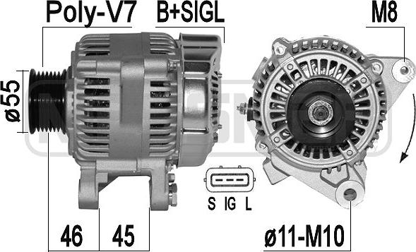 ERA 209384 - Alternator www.molydon.hr