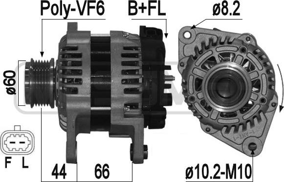 ERA 209388 - Alternator www.molydon.hr