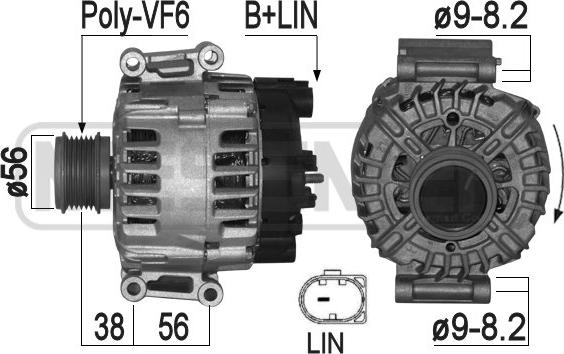 ERA 209321 - Alternator www.molydon.hr