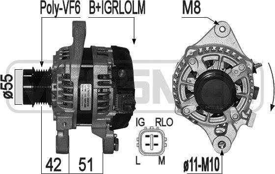 ERA 209299 - Alternator www.molydon.hr