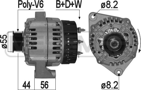 ERA 209290A - Alternator www.molydon.hr