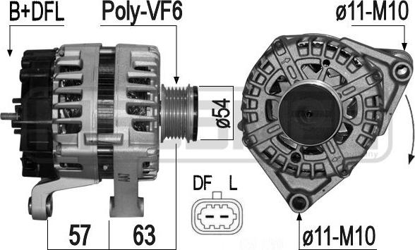 ERA 209244 - Alternator www.molydon.hr