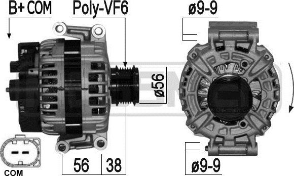 ERA 209254 - Alternator www.molydon.hr