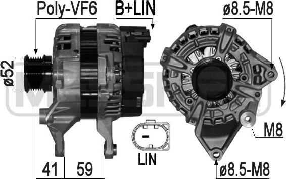 ERA 209258 - Alternator www.molydon.hr