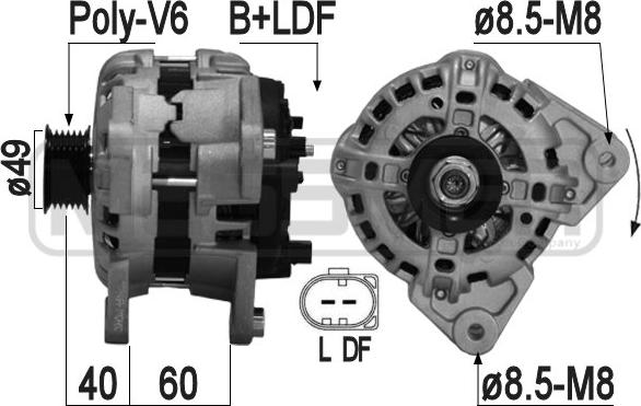 ERA 209261 - Alternator www.molydon.hr