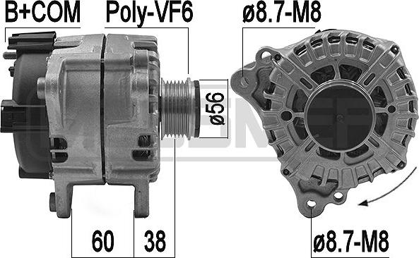 ERA 209209 - Alternator www.molydon.hr