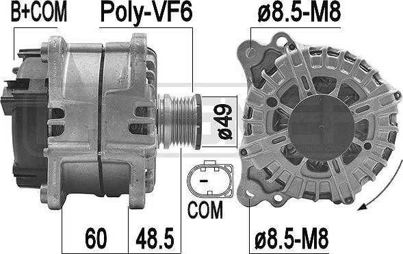 ERA 209202 - Alternator www.molydon.hr