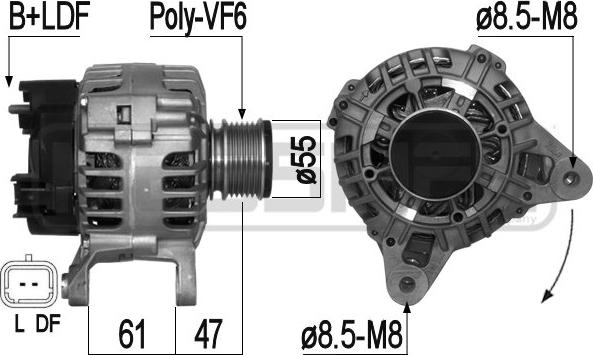 ERA 209289 - Alternator www.molydon.hr