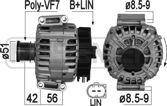 ERA 209238 - Alternator www.molydon.hr