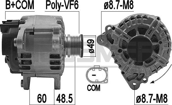 ERA 209232 - Alternator www.molydon.hr