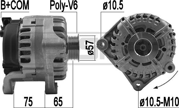 ERA 209237 - Alternator www.molydon.hr