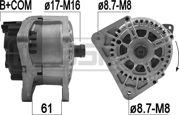 ERA 209274 - Alternator www.molydon.hr