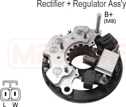 ERA 215943 - Ispravljac, alternator www.molydon.hr