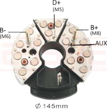 ERA 215936 - Ispravljac, alternator www.molydon.hr