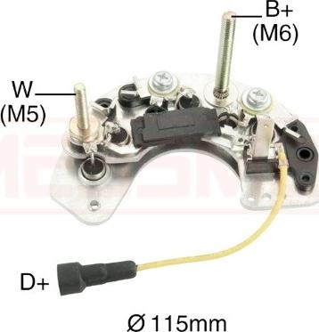 ERA 215498 - Ispravljac, alternator www.molydon.hr