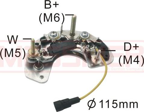 ERA 215504 - Ispravljac, alternator www.molydon.hr