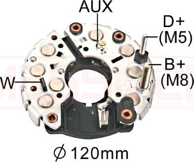 ERA 215340 - Ispravljac, alternator www.molydon.hr