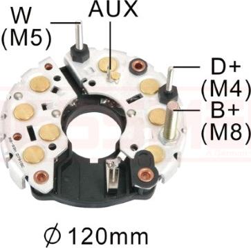 ERA 215347 - Ispravljac, alternator www.molydon.hr