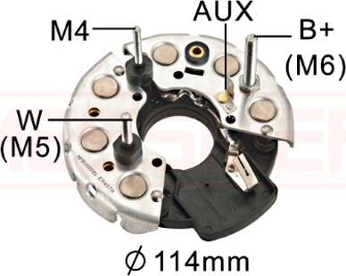 ERA 215321 - Ispravljac, alternator www.molydon.hr