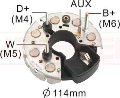 ERA 215322 - Ispravljac, alternator www.molydon.hr