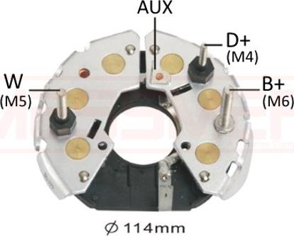 ERA 216052 - Ispravljac, alternator www.molydon.hr