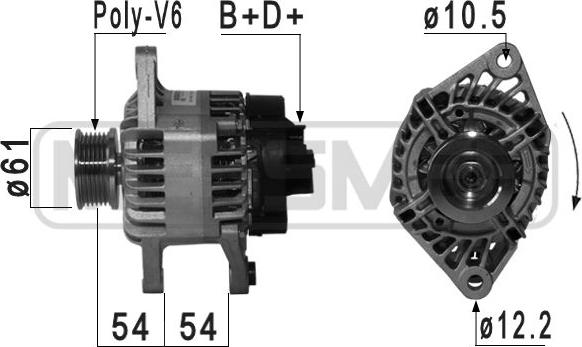 ERA 210947 - Alternator www.molydon.hr