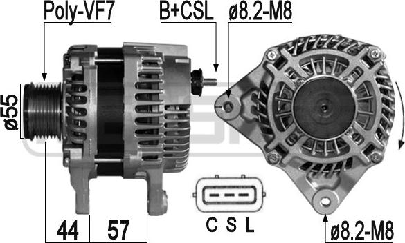 ERA 210957 - Alternator www.molydon.hr