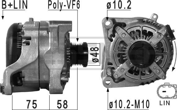 ERA 210969 - Alternator www.molydon.hr