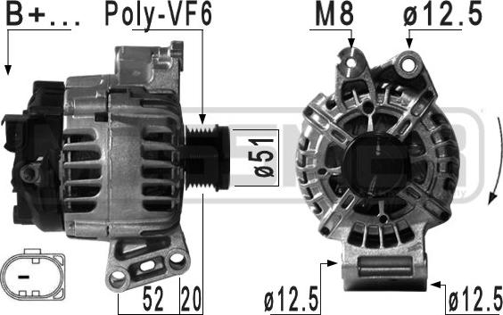 ERA 210964 - Alternator www.molydon.hr